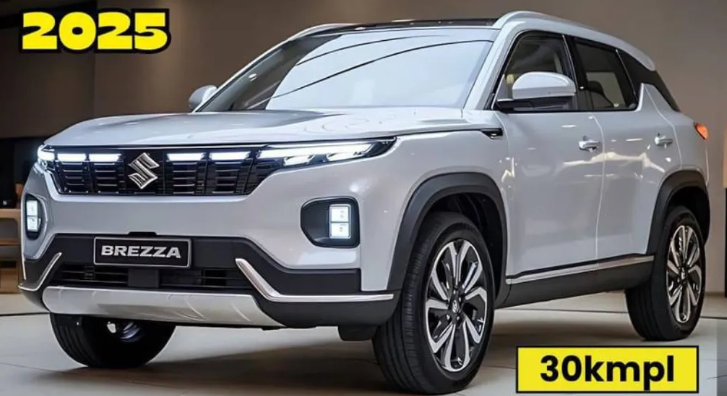 Maruti Brezza 2025 Stuns with Panoramic Sunroof & 360° View – Pre-Bookings Open!