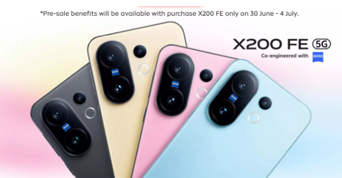 Vivo X200 FE Launched Globally with Dimensity 9300+, 90W Fast Charging & ZEISS Camera