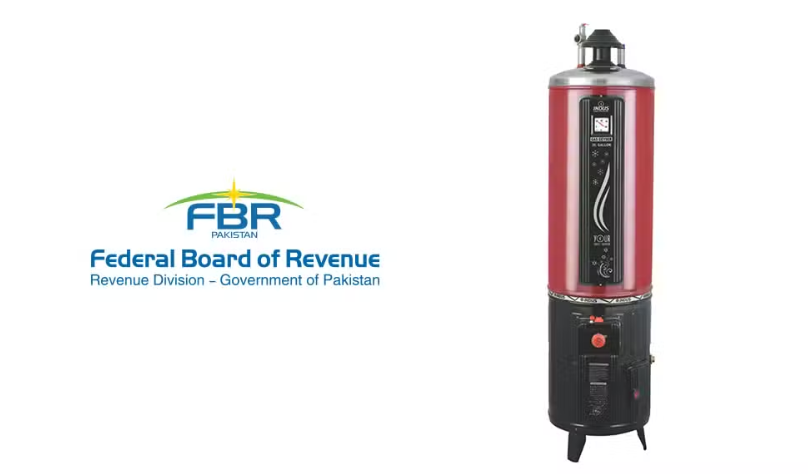 FBR Revises Customs Value on Import of Gas/Electric Water Heaters